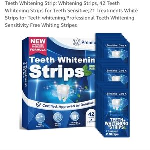 Premium Teeth Whitening Strips - New
